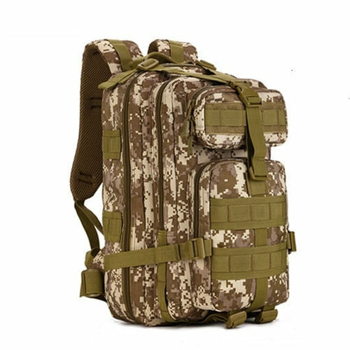Men's Tactical Outdoor Travel Backpack