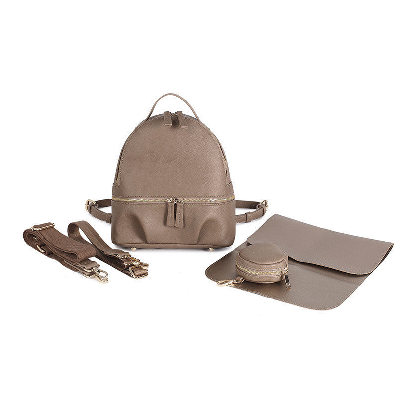 ALLFASHIONâ„?â€?MiniLeather UrbanMOM Backpack
